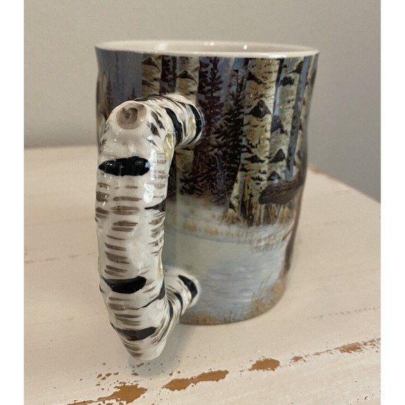 Rivers Edge 3D Wolf Cynthie Fisher Coffee Mug Cup Used - Picture 4 of 11